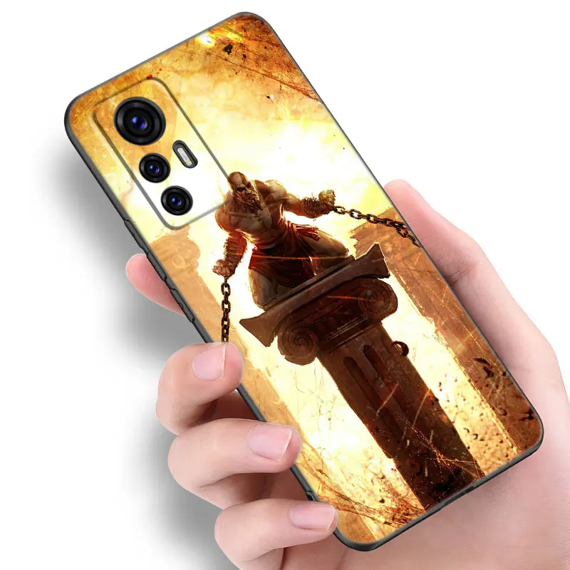 Чехол для телефона Kratos God of War Для Xiaomi Mi 8 9 SE 10 10T 11 12 13 Lite 9T 11T 12S 12T 13 Pro 12X 11i Черный Силиконовый Чехол