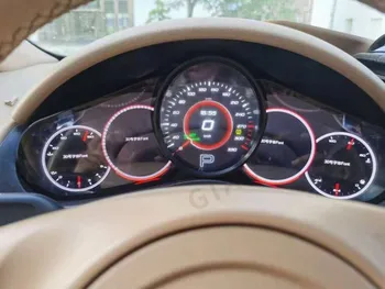 2024 Новейший автомобильный ЖК-Цифровой Кластер ДЛЯ Porsche Cayenne Instrument Smart Digital Dashboard Panel Виртуальный Экран Спидометра