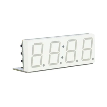 2X Модуль часов Wi-Fi Time Service Автоматические часы DIY Цифровые Электронные часы Беспроводная сеть Time Service Белый
