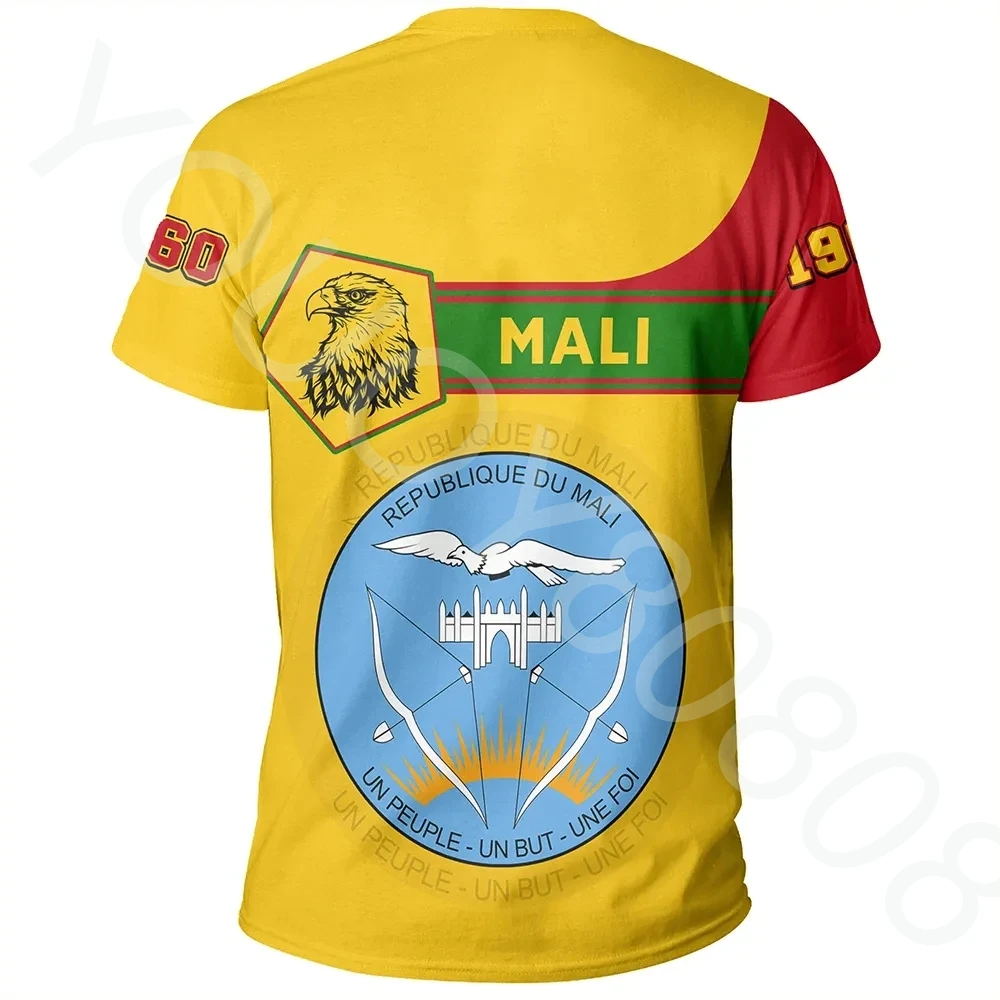 Новая толстовка (на заказ) Футболка Африканского региона, футболка Мали, повседневные свободные мужские и женские топы в стиле пентагона