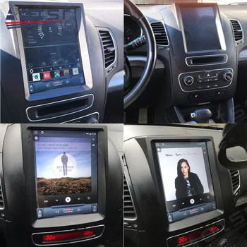 Android 9 Tesa-для Kia Sorento 2013 2014 Автомобильная GPS-навигация Вертикальный экран Стерео Мультимедийный видеоплеер Радио Автоматическое головное устройство
