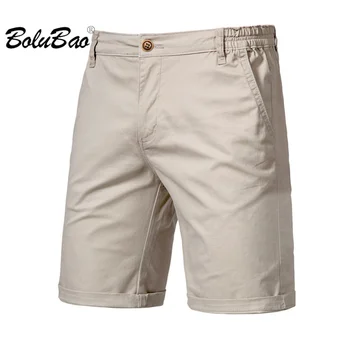 BOLUBAO 2023, мужские повседневные шорты на открытом воздухе, однотонные пляжные брюки с большим карманом, тонкие пятиточечные брюки, Высококачественные мужские шорты