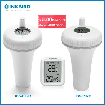 INKBIRD Плавающий водяной термометр для бассейнов, аквариумов, прудов, джакузи, Bluetooth-совместимый контроль температуры