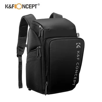 K & F Concept 16-дюймовый рюкзак Alpha Backpack Air 25L, рюкзак для профессиональной фотографии, рюкзак для поездок на работу, сумка для фотоаппарата, может перевозить штатив