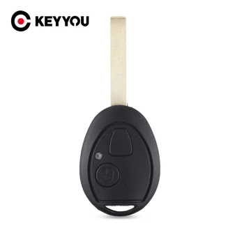 KEYYOU Сменная оболочка Smart Remote чехол для автомобильных ключей для Land Rover Для Rover 75 ZT для Discovery TD5 2-кнопочный чехол для автоключей