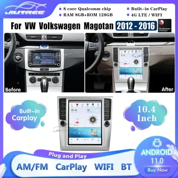 Qualcomm Snapdragon Android11 Для Фольксваген Маготан 2009-2018 Автомобильный Мультимедийный Радиоплеер Стерео Carplay GPS Navi Головное Устройство