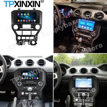 Автомобильное радио 2 Din Стерео с экранным приемником Android 11 Для Ford Mustang 2015 2016 2017 2018 2019 2020 GPS Navi Плеер Аудиоустройство