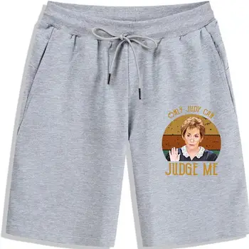 Джуди Шейндлин Только Джуди Может судить Меня Ретро Винтажные мужские шорты Хлопчатобумажные шорты для мужчин Шорты для мужчин Модные Классические мужские