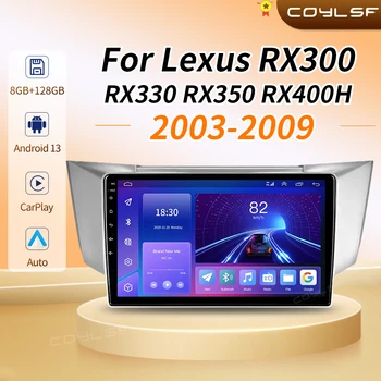 Для Lexus RX300 RX330 RX350 RX400H 2003-2014 Android Автомобильный Радиоприемник Авто Стерео Мультимедийный Плеер GPS Навигация Carplay Сенсорный Экран