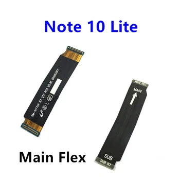 Для Samsung Galaxy Note 10 Lite N770F Разъем основной платы USB плата ЖК-дисплей Гибкий кабель Запасные части NOTE10