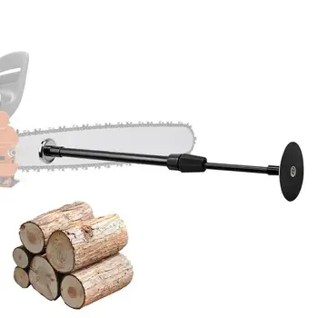 Инструмент для измерения количества дров, регулируемый На сильных магнитах, монтируемый на бензопилу, Измерительный инструмент для количества дров, датчик количества дров Крепится к