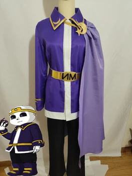 Костюм Undertale Nighemare Sans для косплея, Фиолетовая униформа для вечеринки на Хэллоуин