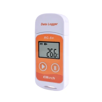Мини-USBРегистратор данных температуры RC-4 / 4HC/5/5+/ GSP-6 Цифровой 16000-Точечный Внутренний датчик влажности, Высокоточный Регистратор