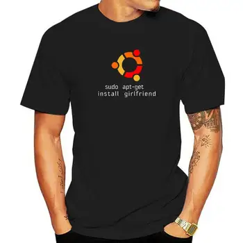 Мужская роскошная хлопчатобумажная футболка с коротким рукавом, высококачественные футболки ubuntu LINUX для людей, мужская модная футболка, футболки унисекс