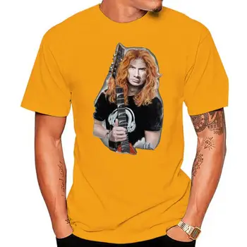 Мужская футболка Dave Mustaine, Мужская футболка с принтом, Футболки, топ