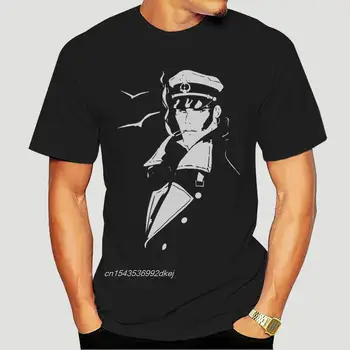 Мужская футболка, Черная футболка, футболки Corto Maltese, Женская футболка 1449D