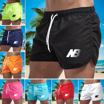 Мужские пляжные шорты с 3D принтом, шорты для серфинга, летняя модная пляжная одежда, спортивные шорты для спортзала,