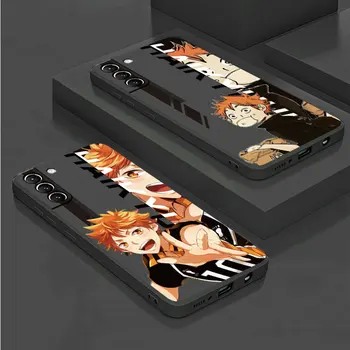 Мягкий чехол для Samsung Galaxy S23 S22 Ultra S20 FE S21 Plus S10 Lite S9 S8 S7 S10e Note 20 TPU Чехол Для телефона Hot Anime Haikyuu!!