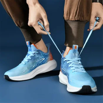 небесно-голубая сверхлегкая дизайнерская обувь, женские кроссовки, обувь для скейтбординга, женская обувь, спортивные ботинки для девочек YDX1