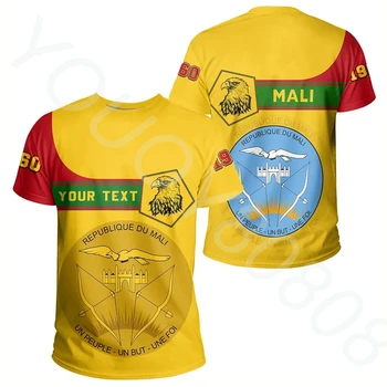 Новая толстовка (на заказ) Футболка Африканского региона, футболка Мали, повседневные свободные мужские и женские топы в стиле пентагона