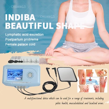 Новейшая система ухода за телом Indiba 448 кГц RET CE Для похудения, Лифтинга лица, косметологического аппарата для похудения