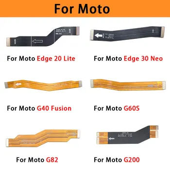 Новый гибкий кабель материнской платы для Moto G53 G60S G82 G200 G40 Fusion / Edge 20 Lite /Edge 30 Neo Детали из гибкой ленты для материнской платы