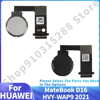 Оригинальная новинка для HUAWEI MateBook D16 HVY-WAP9 2021 Кабель переключателя отпечатков пальцев Touch ID для ремонта ноутбука
