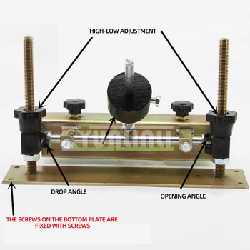 Печатающая головка трафаретной печатной машины 17/25/50 см с регулируемой высотой и низким уровнем, аксессуары для трафаретной печатной машины печатающая головка