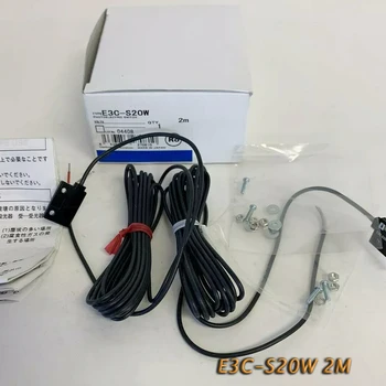 Промышленный контрольный прибор E3C-S20W, 2-метровый ультратонкий индукционный фотоэлектрический переключатель сквозного типа диаметром до 200 мм