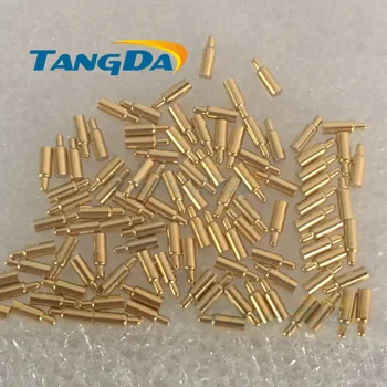 Разъемы Tangda pogopin SMD контактный штырь пружинный штырь аккумуляторный разъем D 1,5 * 5 Мм позолоченный 1u 