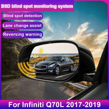 Система Мониторинга Слепых Зон Автомобиля BSD BSA BSM Радарный Парковочный Датчик Помощи При Смене Полосы Движения Для Infiniti Q70L 2017-2019