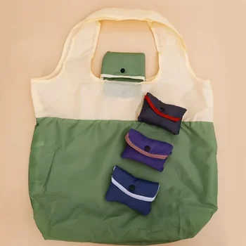 Складная экологичная сумка для покупок из супермаркета, сумки через плечо большой емкости, Упаковка для продуктов, Водонепроницаемая складная Новая сумка