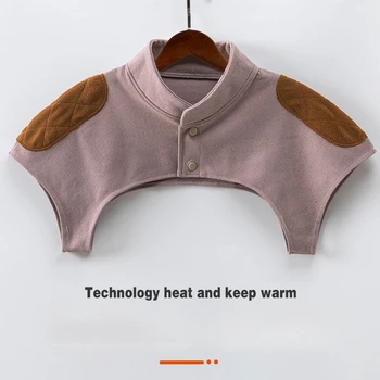 Теплая защита для плеч людей среднего и пожилого возраста, утолщенная мужская и женская четырехсезонная шаль для защиты от холода