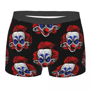 Ужасные Модные Мужские трусы-боксеры Killer Klowns, Дышащие Трусы, Высококачественные Шорты с принтом, подарки на День рождения
