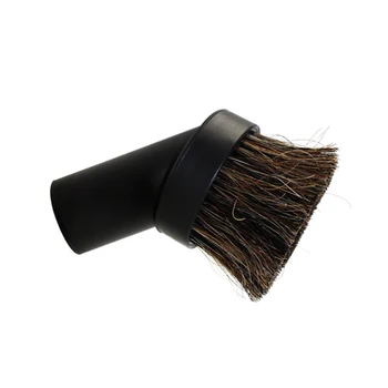 Универсальная круглая щетка из Конского волоса Длиной 3,6 см, Насадка для пылесоса с щелевой насадкой и адаптером для преобразования 32 мм в 35 мм