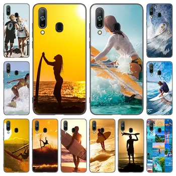 Чехол для серфинга для мальчиков и девочек Samsung Galaxy A01 A03 Core A10 A20 A30 A50 S A20E A40 A41 A51 5G A5 2017 A6 A8 Plus A7 A9 2018