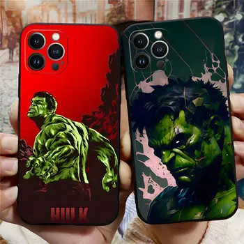 Чехол Для Телефона Marvel Hulk Для iPhone Apple 12 13 11 14 Pro Max Mini Xs X Xr 7 8 6s Plus Se 2020 Противоударная Задняя Крышка