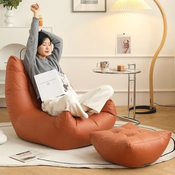 Чехол для чтения Дизайн дивана-мешка для фасоли Индивидуальный дизайн Напольное кресло-качалка Puff Single Muebles Para Hogar Библиотечная мебель