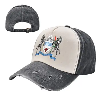 Эмблема Ботсваны, Цветовая блокировка, потертая бейсболка, шляпы для папы, мужские, женские, винтажные, выстиранные, хлопковые, для дальнобойщиков, регулируемый подарок