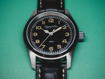 【Время срабатывания】 Кварцевые часы VH31 38 мм водонепроницаемые 100 м суперсветящиеся